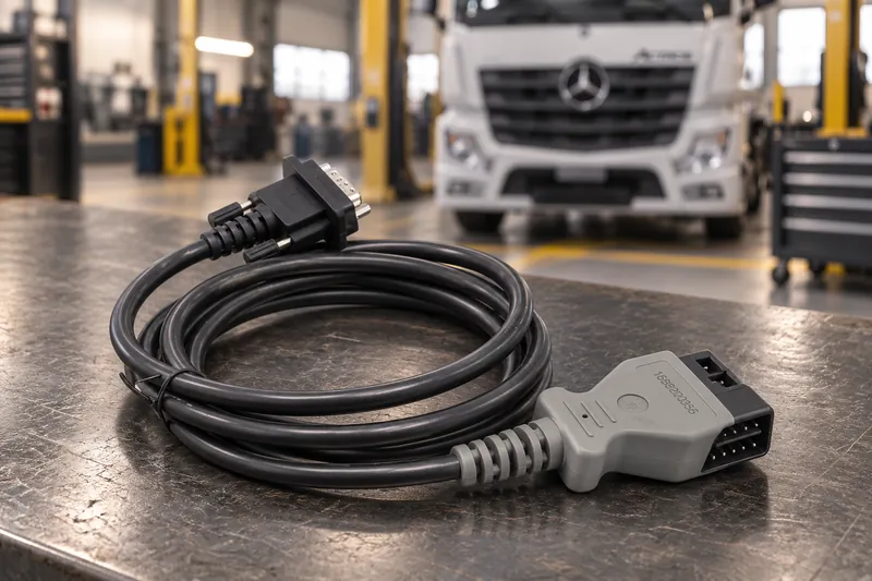 Mercedes C6 16 pin OBD kablosu — temsili tanıtım görseli