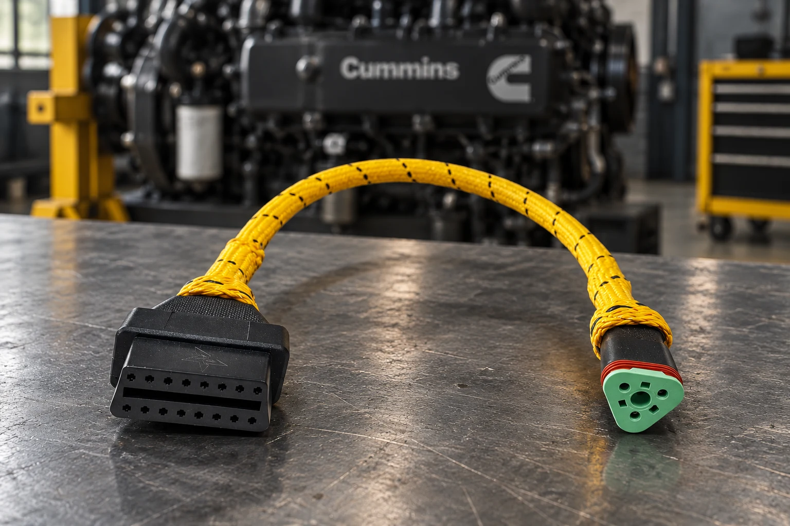Cummins motor soketi — temsili tanıtım görseli