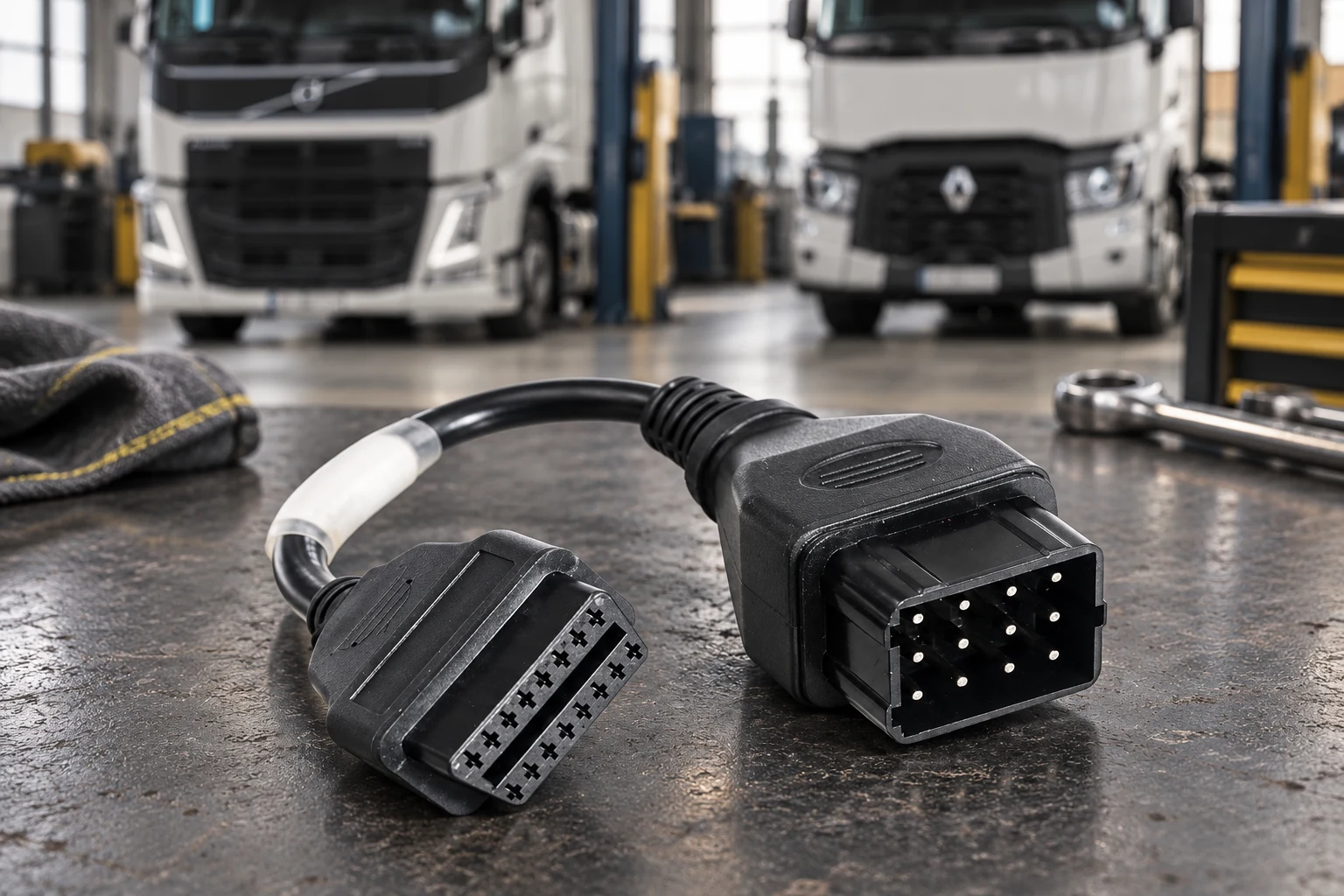 Volvo / Renault soketi — temsili tanıtım görseli