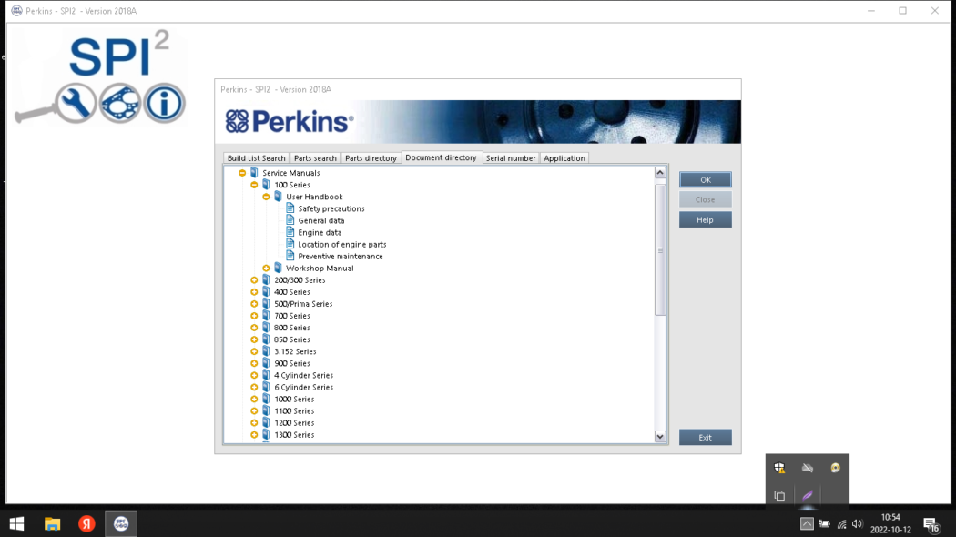 Perkins SPI 2018A - POYRAZ EPC