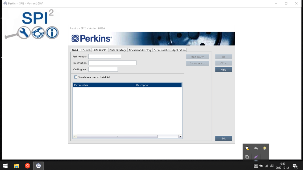 Perkins SPI 2018A - POYRAZ EPC