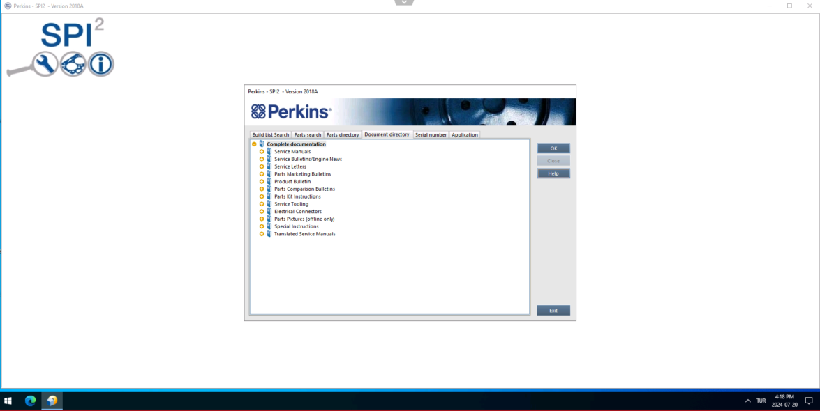 Perkins SPI 2018A - POYRAZ EPC